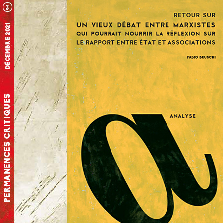 Couverture de l'analyse de l'Arc : Retours sur un vieux débat entre marxistes.