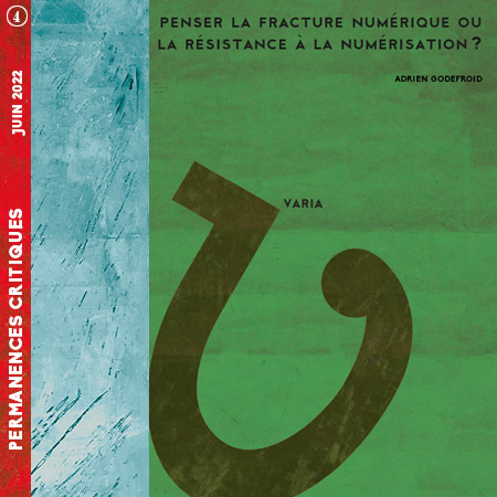 Fracture numérique ou résistance