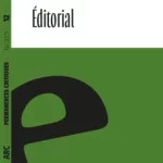 Couverture de l'éditorial de Permanences critiques numéro 12