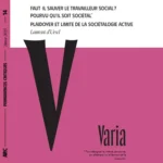 Couverture de la publication de Laurent d'Ursel dans le numéro 14 de la revue permanences critiques.