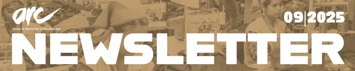 Illustration de la Newsletter de l'ARC - septembre 2025.
