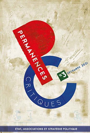permanence-critique-cover-numero-3 Couverture de la revue Permanences critiques - n°3